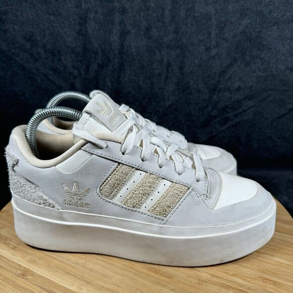 adidas Shoes - Adidas Womens Forum Bonega IG0280 White Casual Shoes Sneakers Size 7.5